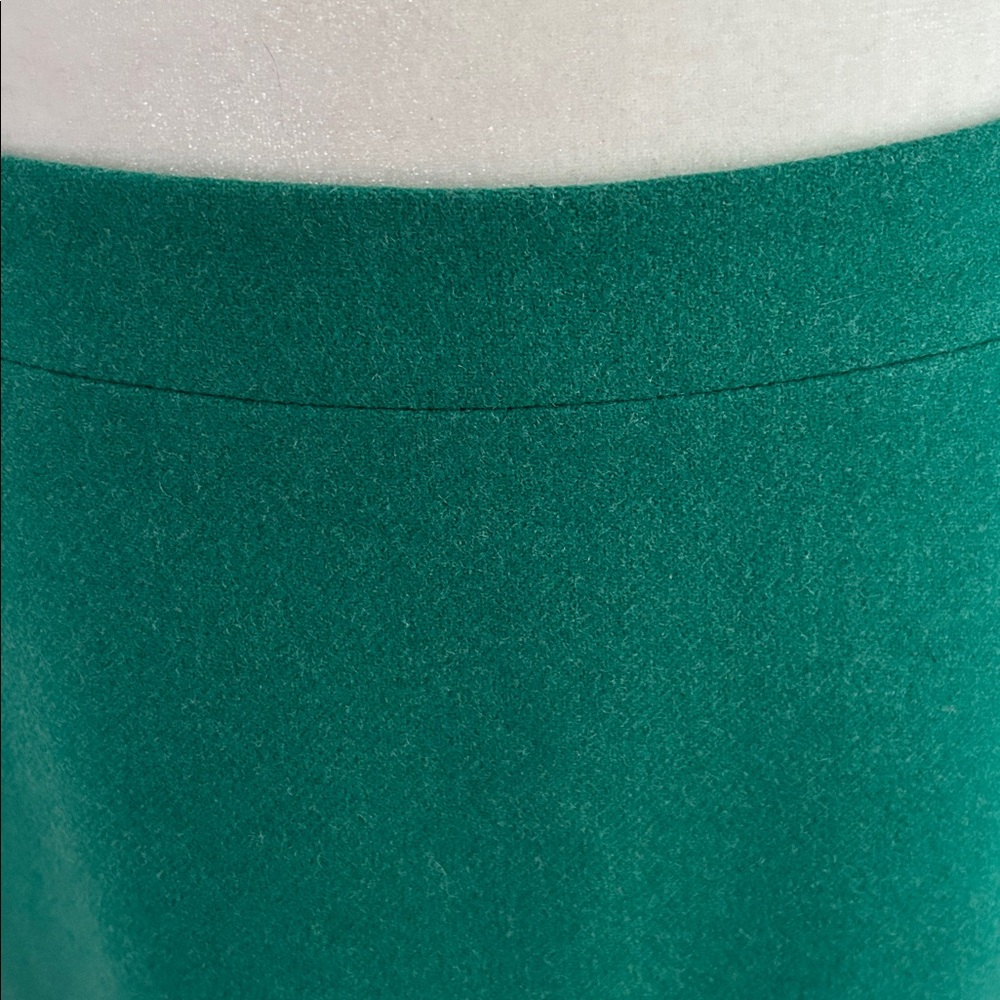 J. Crew Classic Jade Green Pencil Skirt sz 6 - Picture 2 of 6